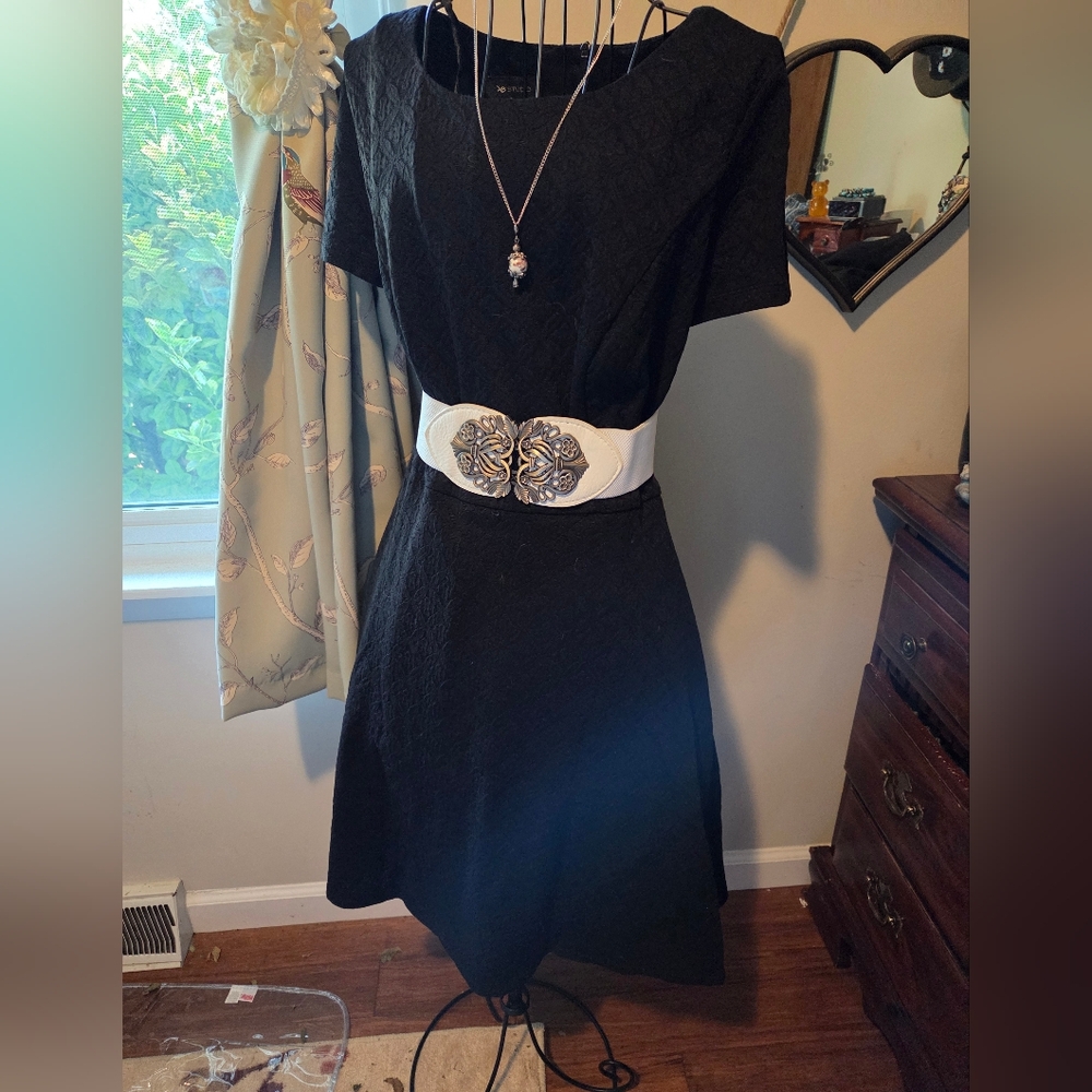 AB Studio Black Dress